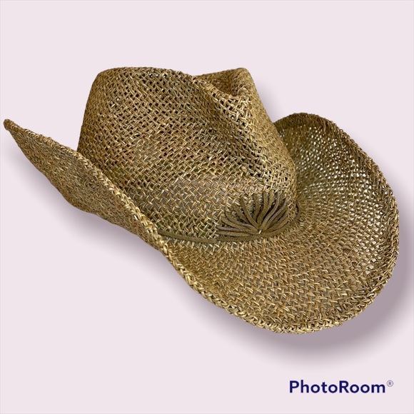 J. CREW Straw Cowboy Hat